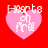 Four pink heart-shaped icons with white text on a red background, each displaying 'Heart 58' and 'on fire!' in pixelated font.