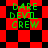 Green text 'DARE DEVIL CREW' on red and black checkered background with two distinct patterns