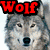 A four- shows a wolf's face with red text overlays and a howling wolf image, all in pixelated style