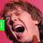 A four- shows a person with brown hair against pink and gray backgrounds, displaying text overlays including "I", "LOVE", "CLAY", and "AIKEN" in various colors