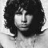 A 48x48 pixel buddy icon split into two vertical sections: a grayscale portrait of Jim Morrison on the left and green text "OriginalIcons.com" on a dark green background on the right.