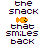 A 48x48 pixel animated contact sheet showing three frames of a goldfish-themed buddy icon with text elements and a static fish image, rendered in low-resolution pixel art style.