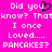 Pixelated text on bright pink background with black heart symbol replacing 'o' in 'you', repeated twice side-by-side.