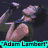 Six show a person singing into a microphone with "Adam Lambert" text in colored bars below each