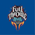 Animated icon with a blue background showing a character with a metallic helmet and orange flames at the bottom, text changes from 'Full Throttle' to 'Is Worth' to 'Throwing up over!' across frames.