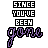 Pixel art text icon with 'SINCE YOU'VE BEEN GONE' in blocky and cursive fonts, varying purple and white color schemes