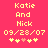 Pixelated text and symbols on a bright pink background with two identical side-by-side layouts.