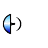 A blue and white curved shape emits black curved lines that increase in number from one to four