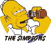 Yellow-skinned cartoon character with white shirt and brown shoes holds a camera, mouth open in four repeated views