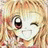 A 48x48 pixel buddy icon featuring a cartoon anime-style character with blonde hair and one eye winking, alongside text reading "Anime IM" on the right side of the image.