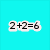 Four quadrant with cyan, yellow, blue, and white backgrounds containing text fragments and a smiley face icon