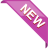 A diagonal pink banner with white pixelated text reading 'KISS ME' on a gray background.