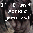 Pixelated image of a person with dark hair in three , each with overlaid text in white block letters