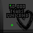 A static icon with a dark gray background, featuring green text reading "50.000 TEARS I'VE CRIED" above a black heart outline.