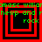 Red and black pixelated squares with green text reading "masc william" and "chewp and rchewp and rock" on a red background.