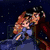 Six pixelated anime-style character arranged in a with text overlay reading 'all a little bit' and 'fingeruberry'