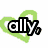 Six distinct buddy icons arranged in a , each with unique text and background elements