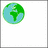 Pixelated green and blue globe icon with text 'SAVE the WORLD' appearing below it in
