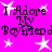 A static image with a bright pink background featuring repeated text and star shapes in white.