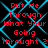 Red pixelated text repeats 'Put Me Through What Your Going Through 2' over a black background with cyan lines, displayed in two identical vertical