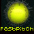 Animated sequence of yellow circular icons with text displaying 'FASTPITCH' and lyrics about boys playing easy, showing frame-by-frame changes in letter casing.