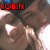 four pixelated images showing two people in close proximity with red text labels above and below