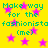 Yellow background with pink stars and repeated green text reading 'Make way for the fashionista (me)' in pixelated font.