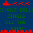 Red pixelated sleighs with reindeer and green text reading "JINGLE BELL JINGLE BELLS JINGLE ALL THE WAY!" on a dark blue background.