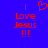 Blue background with red pixelated text 'I Love Jesus!!!' and a heart symbol above the text on the left side.