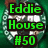 Green text on a green background with circular patterns, featuring multiple phrases about Eddie House and basketball.