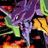 A 48x48 pixel animated buddy icon featuring a colorful, abstract character with purple hair and green accents against a black background, paired with stylized text reading "Anime IM" and "c0m" in white.