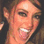 A four- shows a woman with long brown hair in various poses: left-top tongue out, right-top smiling, bottom-left text "I love anahi!", bottom-right smiling against blue sky