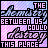 Pixelated animated contact sheet showing two frames of a text-based icon with shifting colors and partial text visibility against a checkered background.