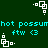 Green background with cyan text and white pixelated shapes forming a repeating pattern of abstract icons and text phrases.