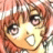 A 48x48 pixel buddy icon featuring a close-up of an anime-style character with reddish-brown hair and large eyes on the left, paired with text reading "Anime IM" and "COM" on a black background to the right.