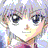 Anime-style character portraits with blue text labels on a white background, featuring pixelated rendering and mixed color schemes.