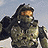 A pixelated image of a character in green armor with a helmet, next to text and a red button labeled 'easy'.