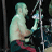A 2x2 contact sheet of a pixelated animated icon featuring John Dolmayan with red text "SYSTEM OF A DOWN" and white text "John Dolmayan" on black backgrounds, arranged in four quadrants.