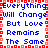 Pixelated text repeats across a with red and blue lettering bordered by red squares