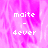 Pixelated text 'moite - dever' on a pink and white gradient background with visible pixelation artifacts.