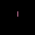 Pixelated pink text and hearts on black background with animated heart movement.