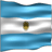 Static 48x48 pixel icon depicting the flag of Argentina with blue and white horizontal stripes and a central sun symbol.