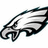 Pixelated eagle head icon with maroon and gray background sections containing orange text elements.