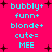 A static image with a bright pink background featuring cyan text and black star-like symbols arranged in a pattern