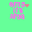 Pixelated pink text 'omg ITS AFYA' on bright green background with animated heart and dot effects.