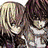 Six anime-style character portraits arranged in a , each with distinct hair colors and expressions, rendered in pixelated 8-bit style