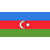 Static pixelated icon of a flag with horizontal stripes and central emblem on gray background.