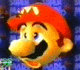 Animated sequence of a cartoon character with red cap, yellow skin, black mustache, and orange shirt in various poses against blue background.