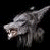 A pixelated werewolf head on a black background next to green text reading "Original Icons .com" on a solid green background.