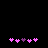 Two horizontal of pink and purple puzzle-piece icons on a black background, with one purple piece in each